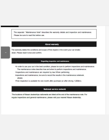 nissan atlas diesel 2021 2022 2023 owners manual in english